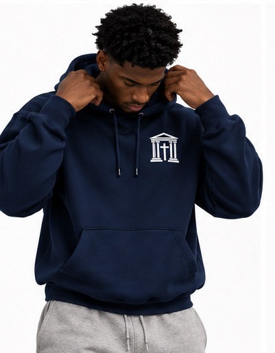“John 19:30 It Is Finished”Heavyweight Pullover Hoodie