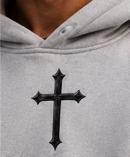 Temple Forged “God’s Temple” Snow Wash Oversized Hoodie