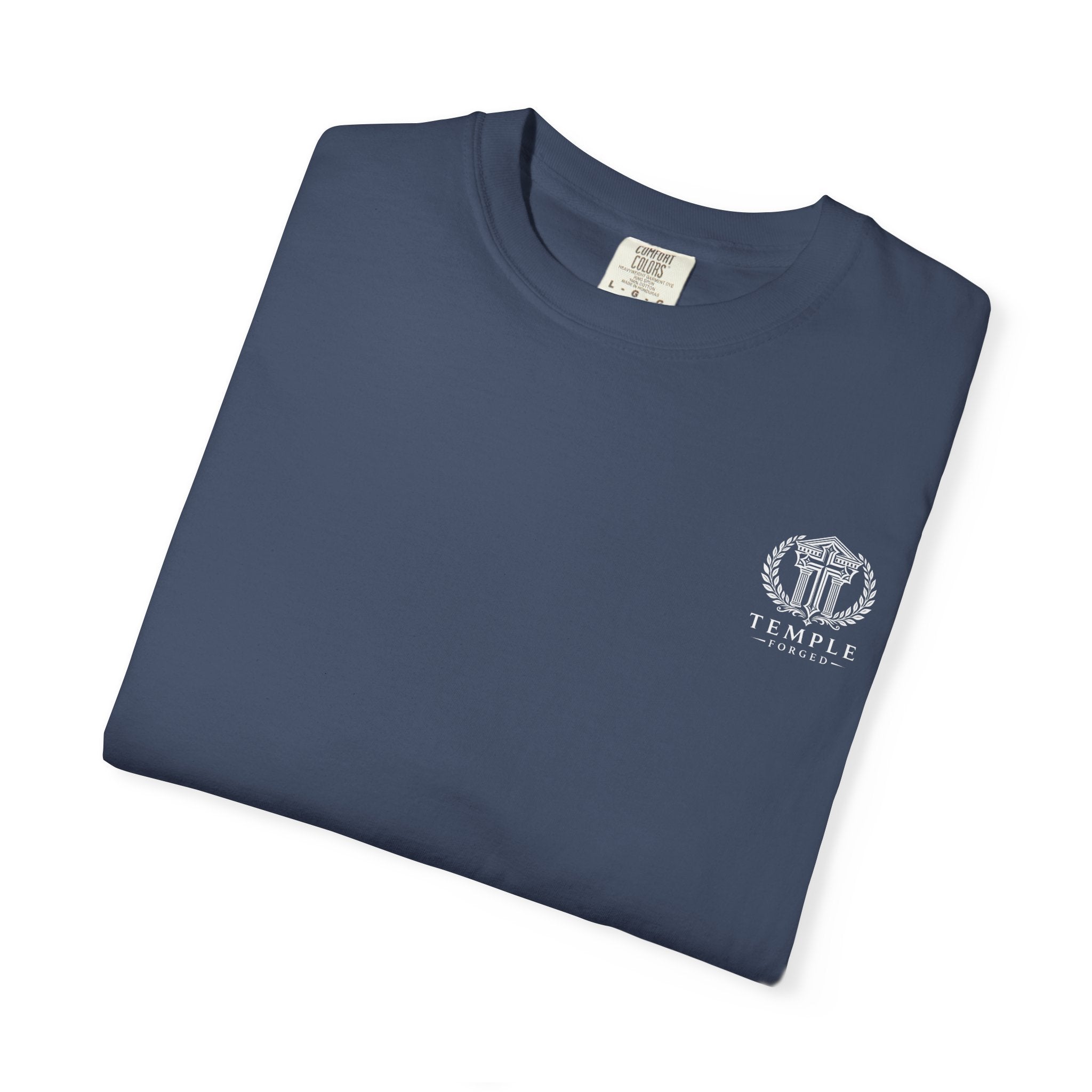 Jesus Graphic T-Shirt — Logo Front, Large Back Print