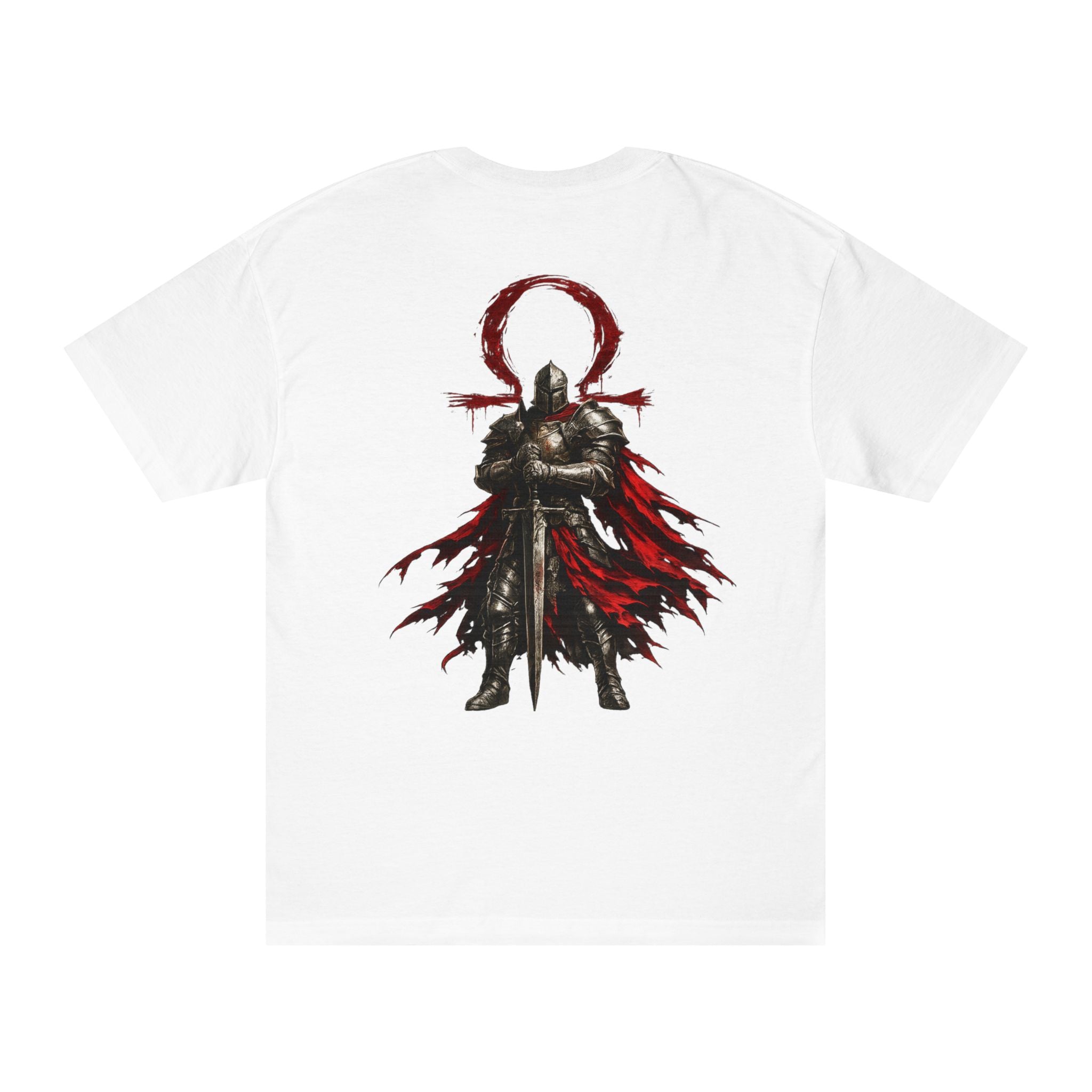 Revelations 22:13 Cross Tee — Revelations Knight Christian Graphic T-Shirt