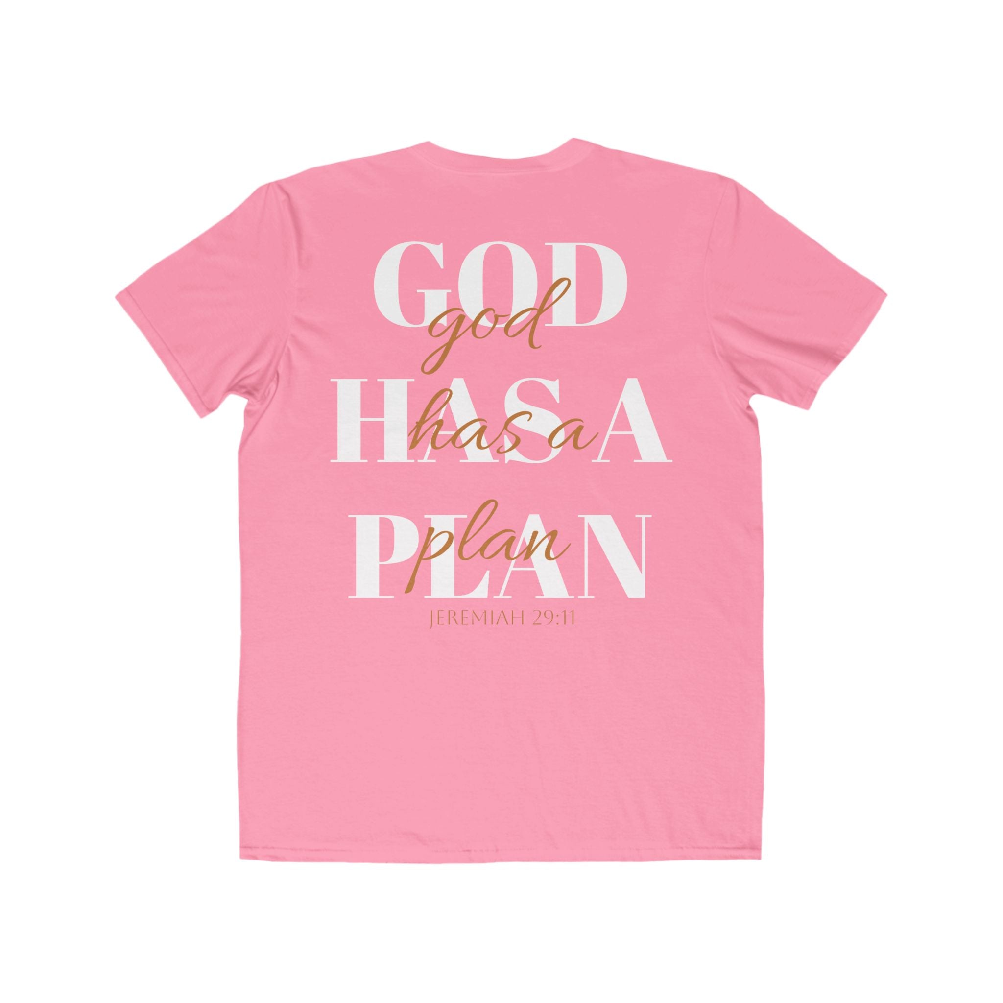 Jeremiah 29:11 'God Has a Plan' Tee — Men's Lightweight Faith T-Shirt