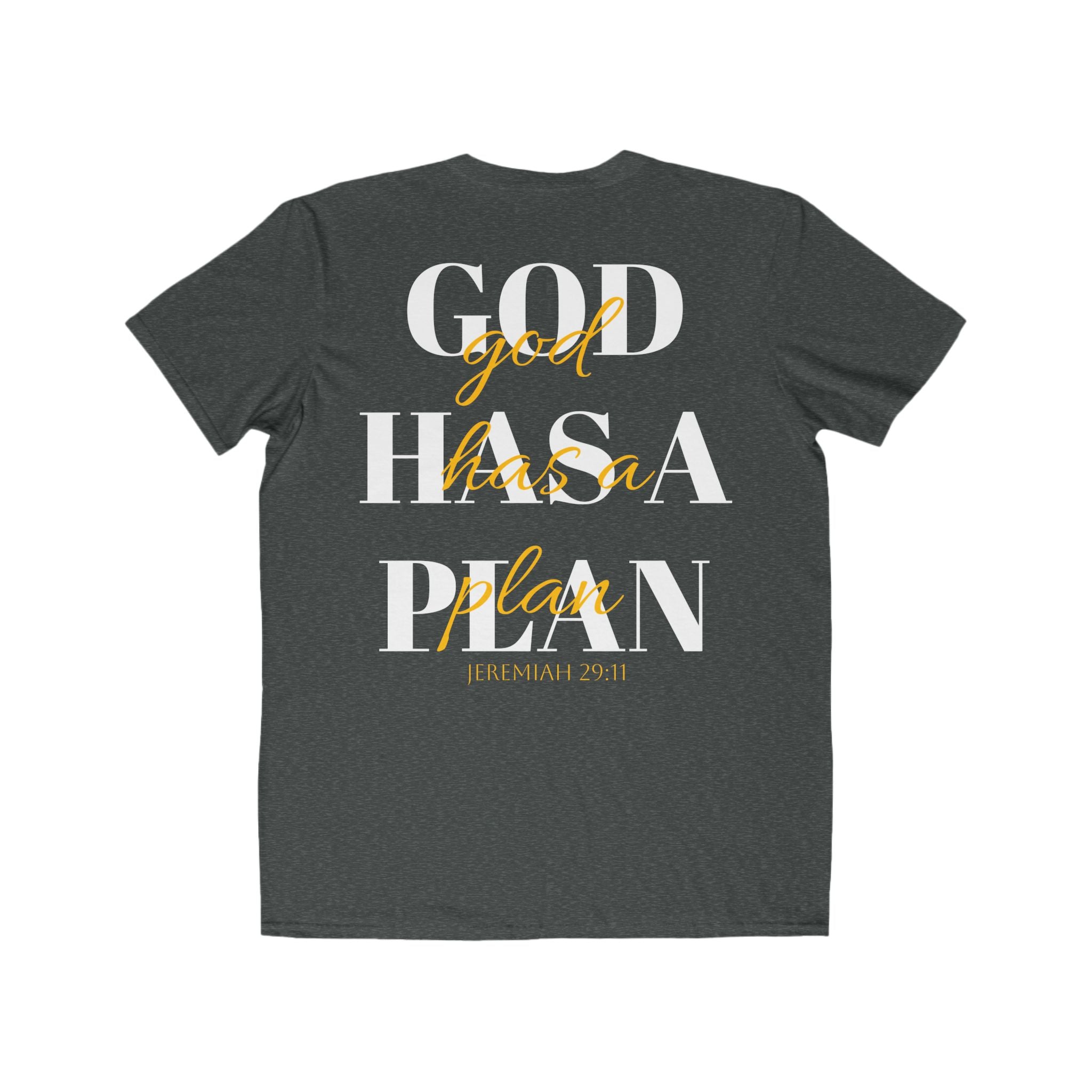Jeremiah 29:11 'God Has a Plan' Tee — Men's Lightweight Faith T-Shirt