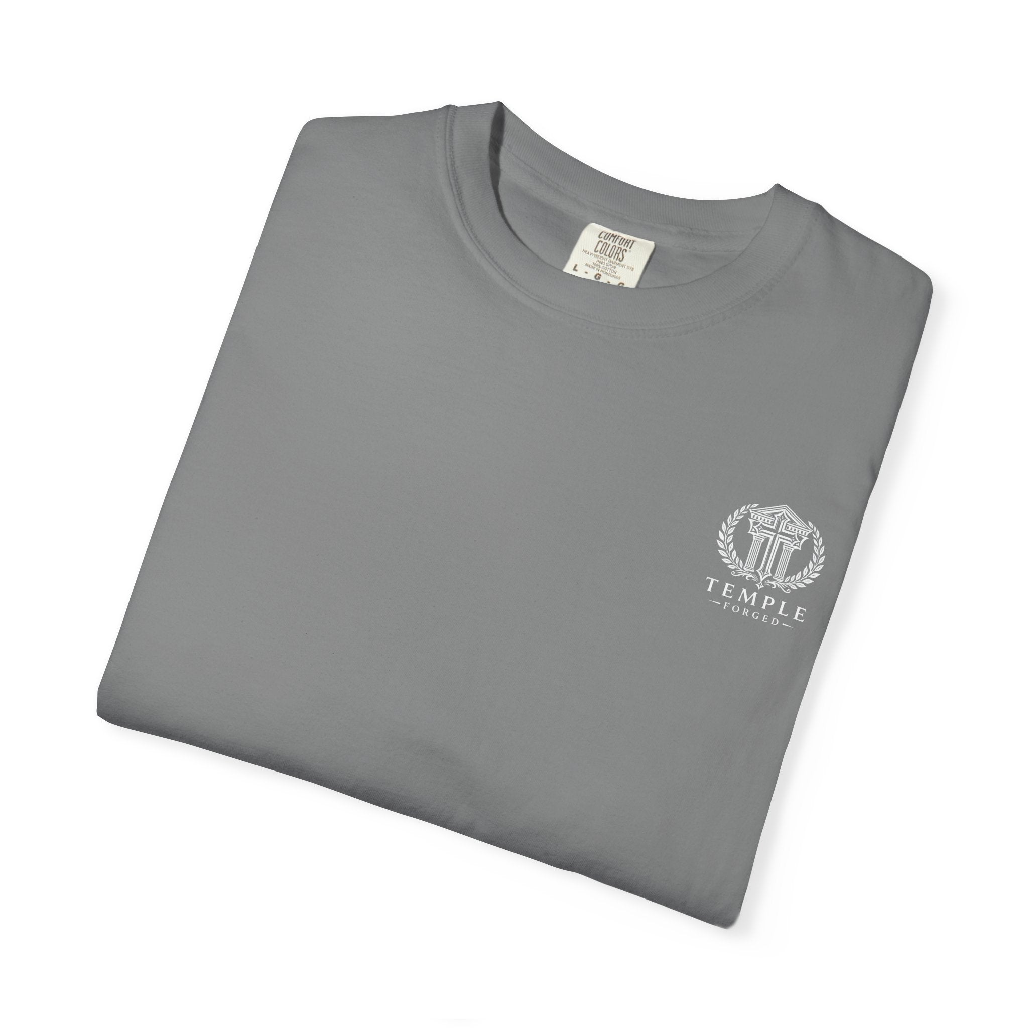Jesus Graphic T-Shirt — Logo Front, Large Back Print