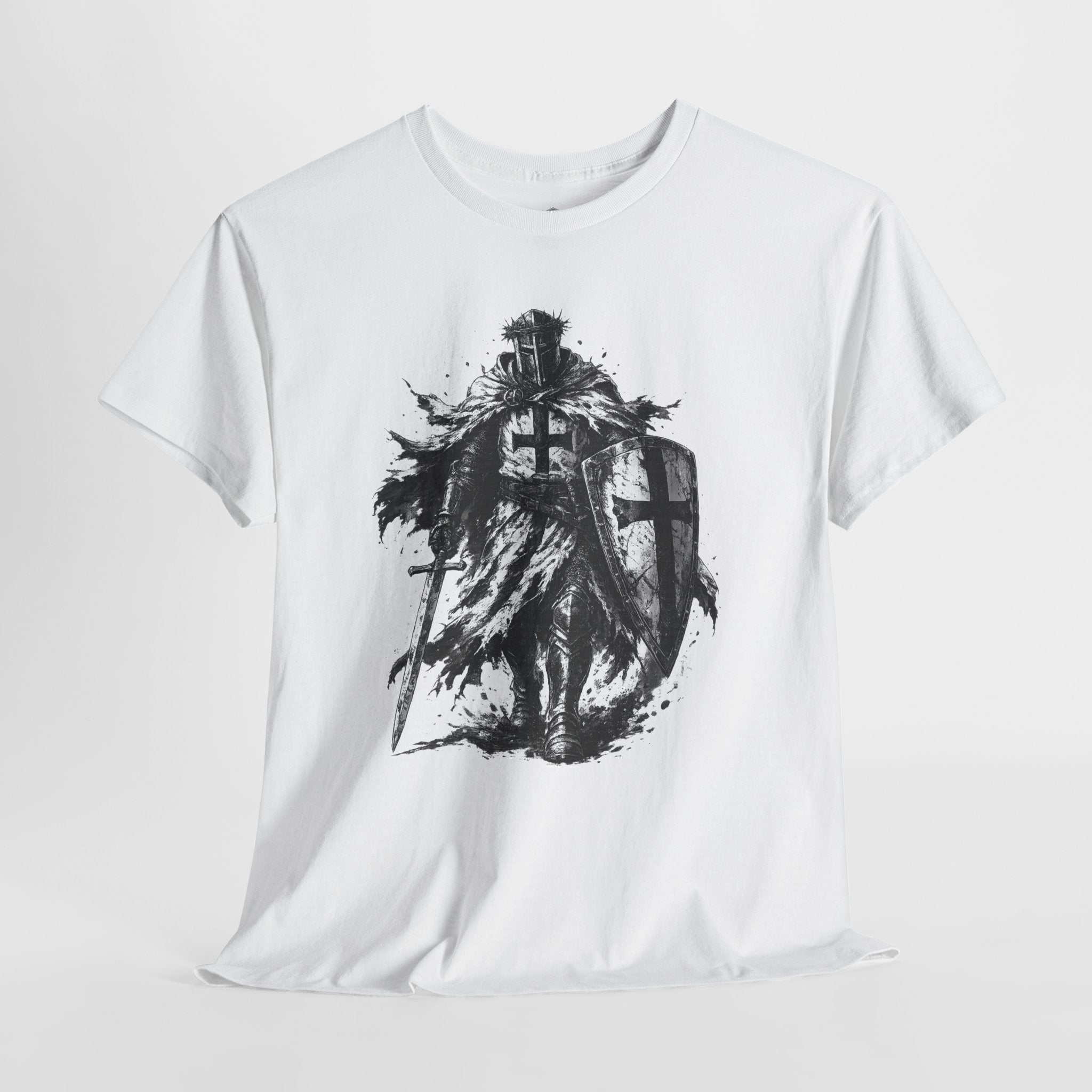 Armor of God Knight T-Shirt | Christian Ephesians 6:11 Scripture Tee