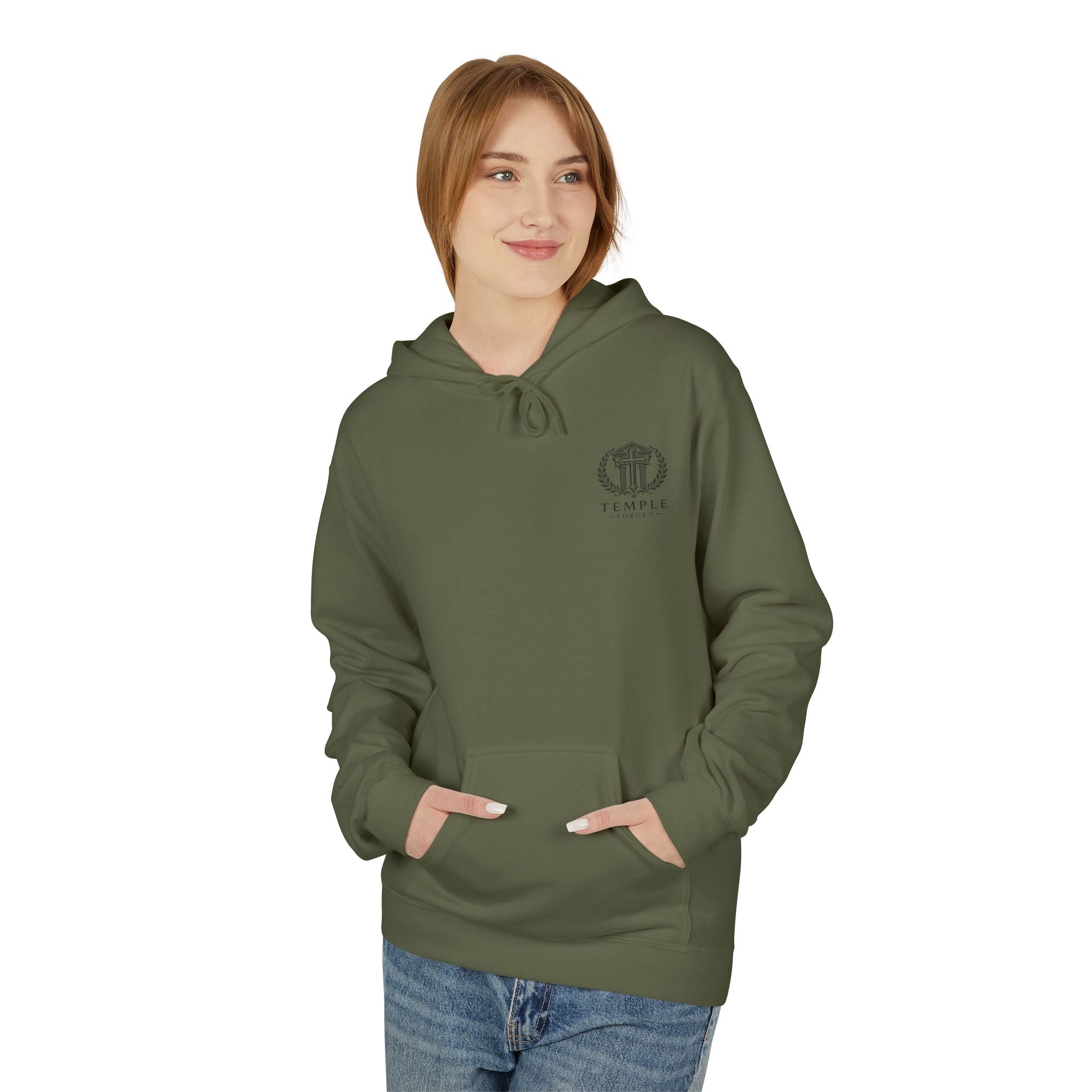 Armor of God Hoodie — Christian Cross Faith Pullover ("Put On The Full Armor of God")