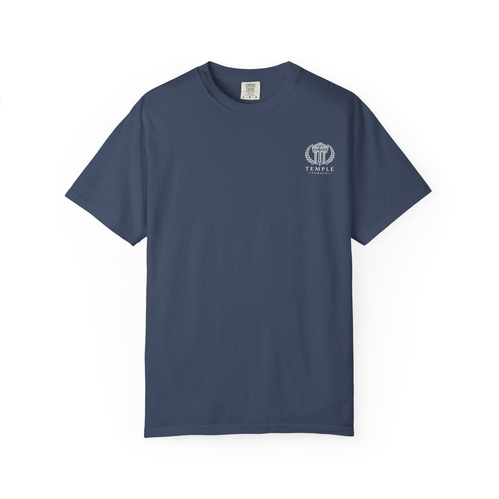 Jesus Graphic T-Shirt — Logo Front, Large Back Print