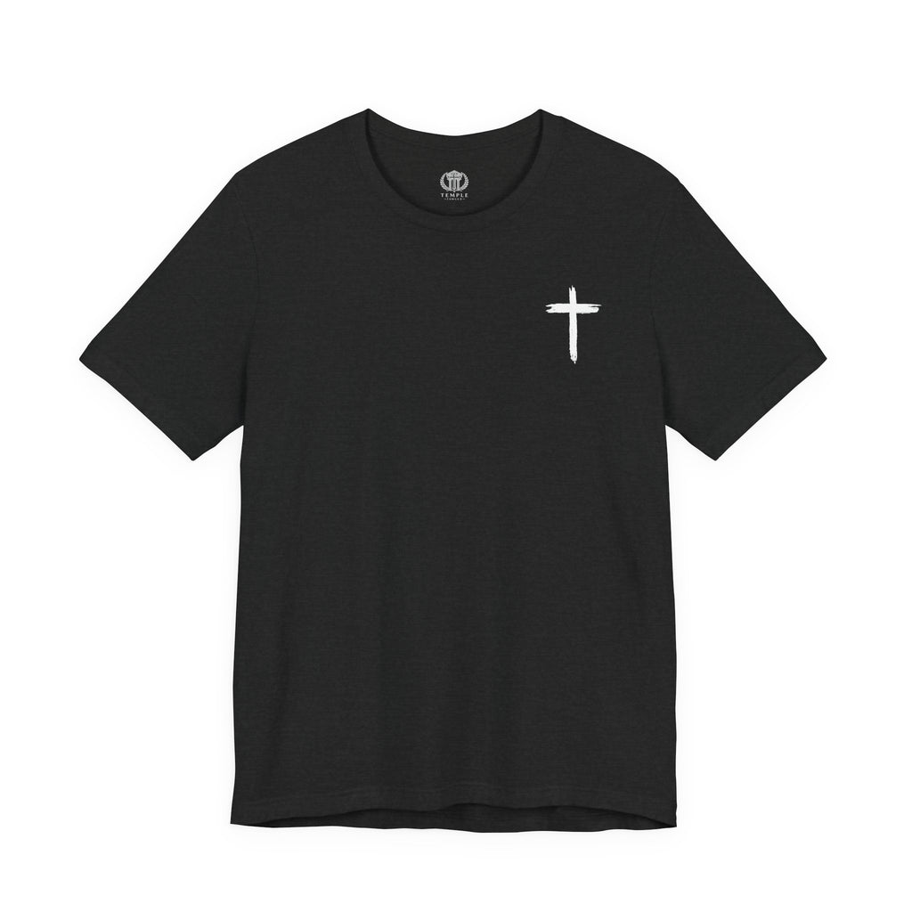 Faith Cross T-Shirt — Cross Front & Back Christian Tee