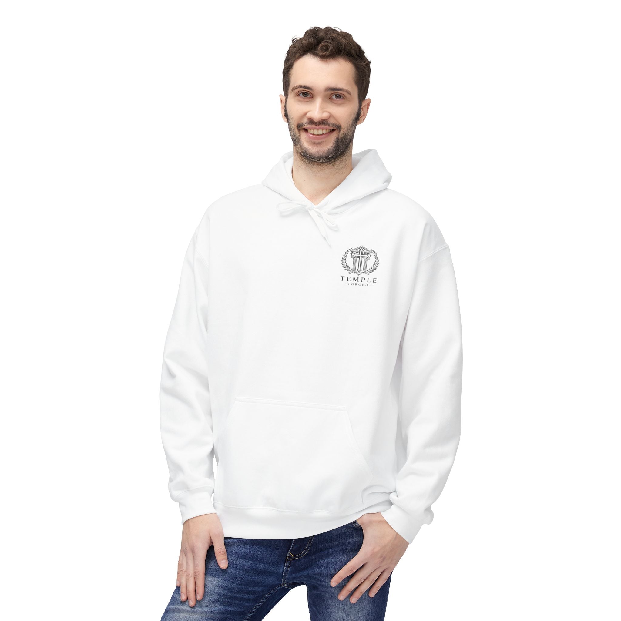 Armor of God Hoodie — Christian Cross Faith Pullover ("Put On The Full Armor of God")