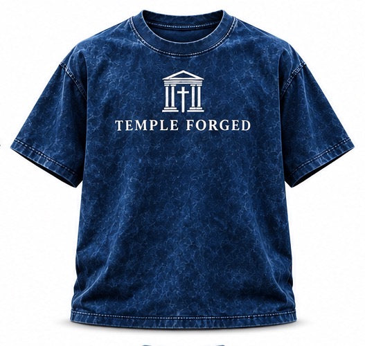 Temple Forged “Refined Cross” Vintage Wash Tee