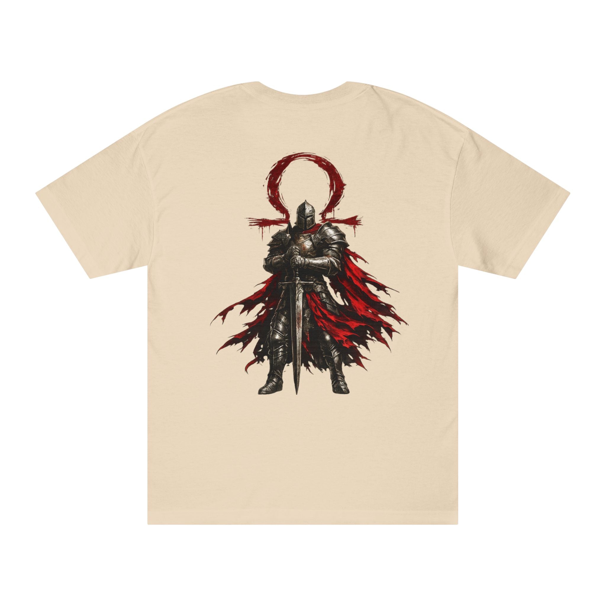Revelations 22:13 Cross Tee — Revelations Knight Christian Graphic T-Shirt