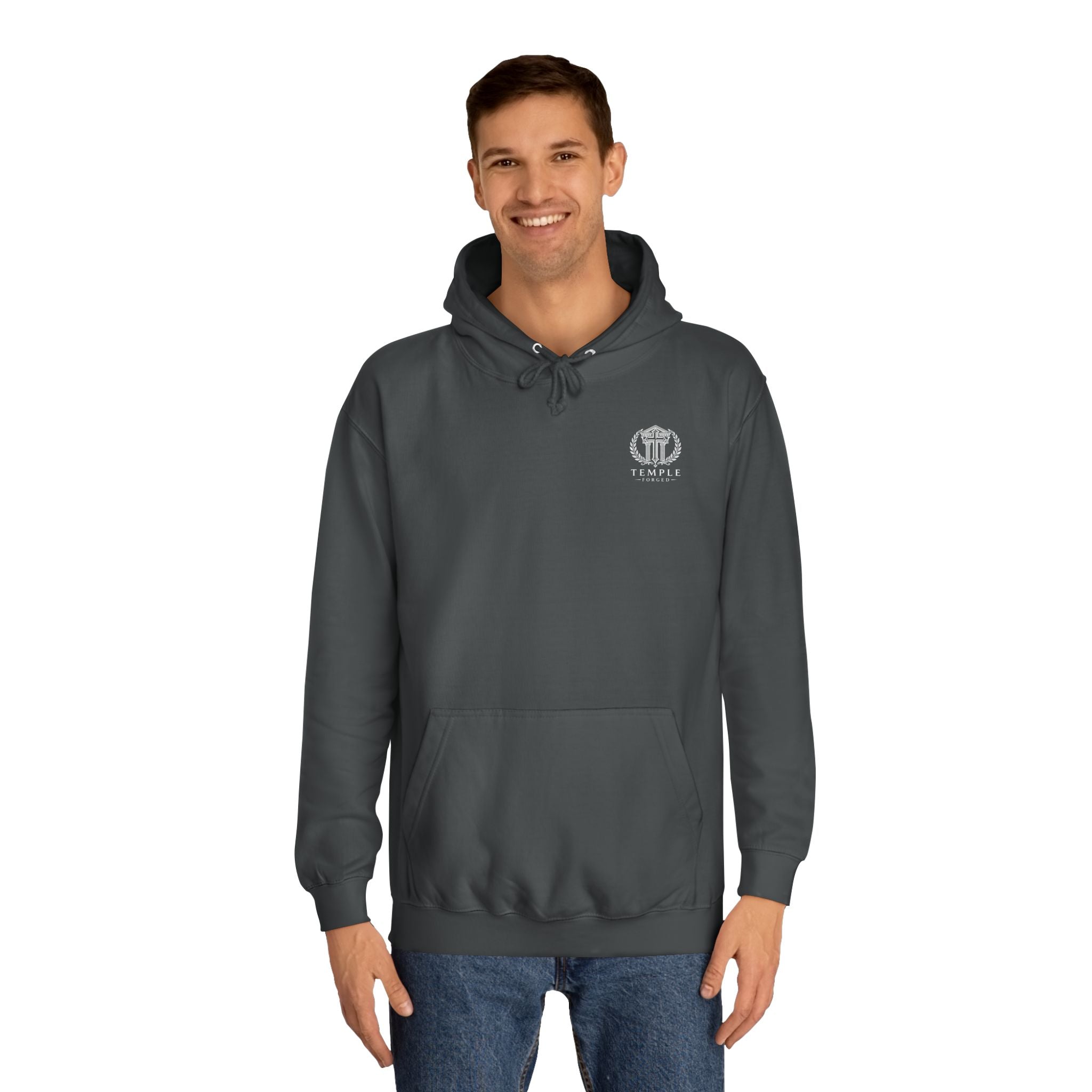 Christian Logo Hoodie — "The Lord Jesus Christ Is Lord" with Dove
