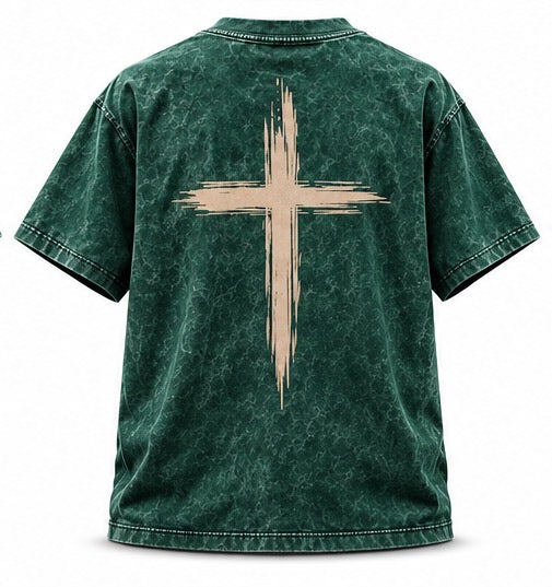 Temple Forged “Refined Cross” Vintage Wash Tee