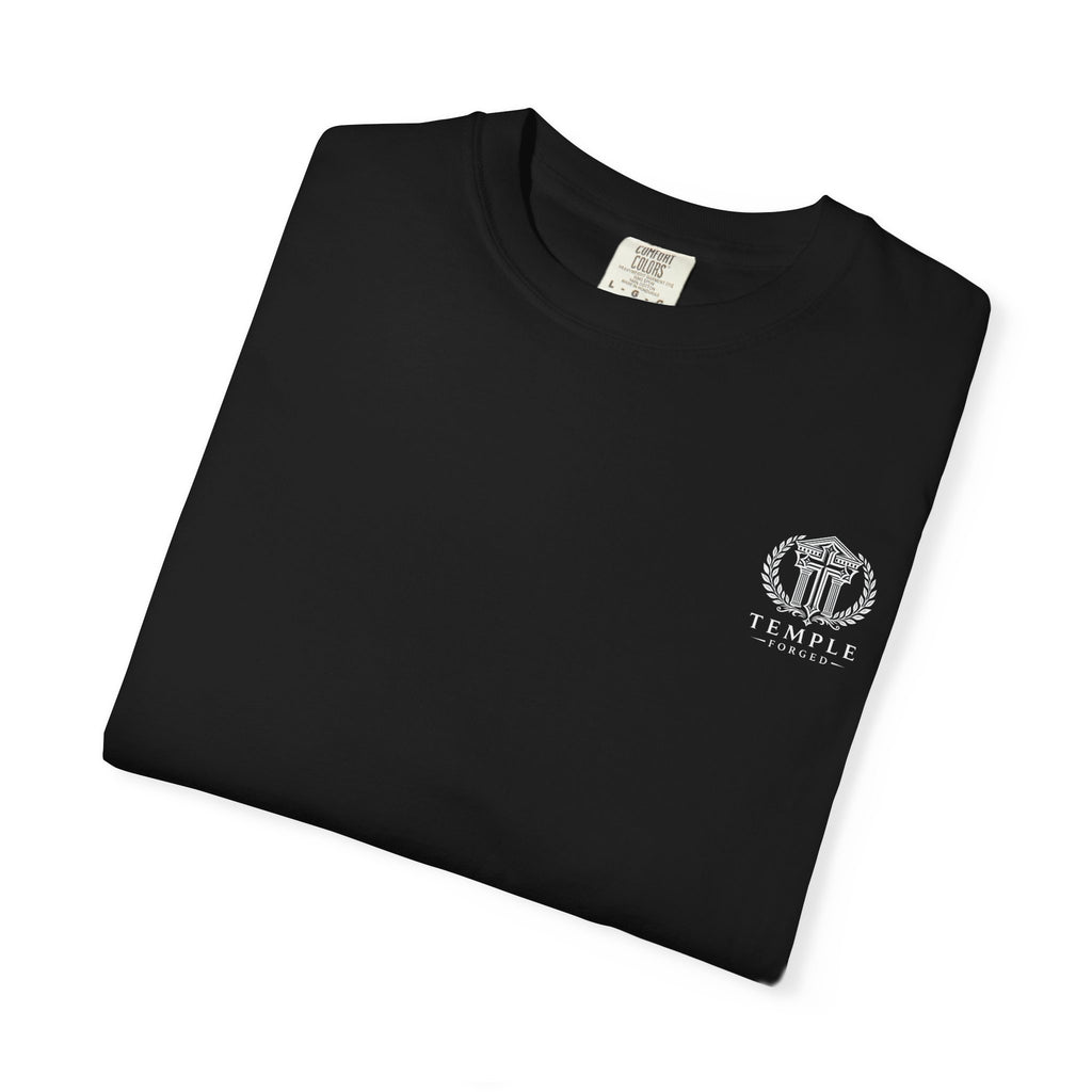 Jesus Graphic T-Shirt — Logo Front, Large Back Print