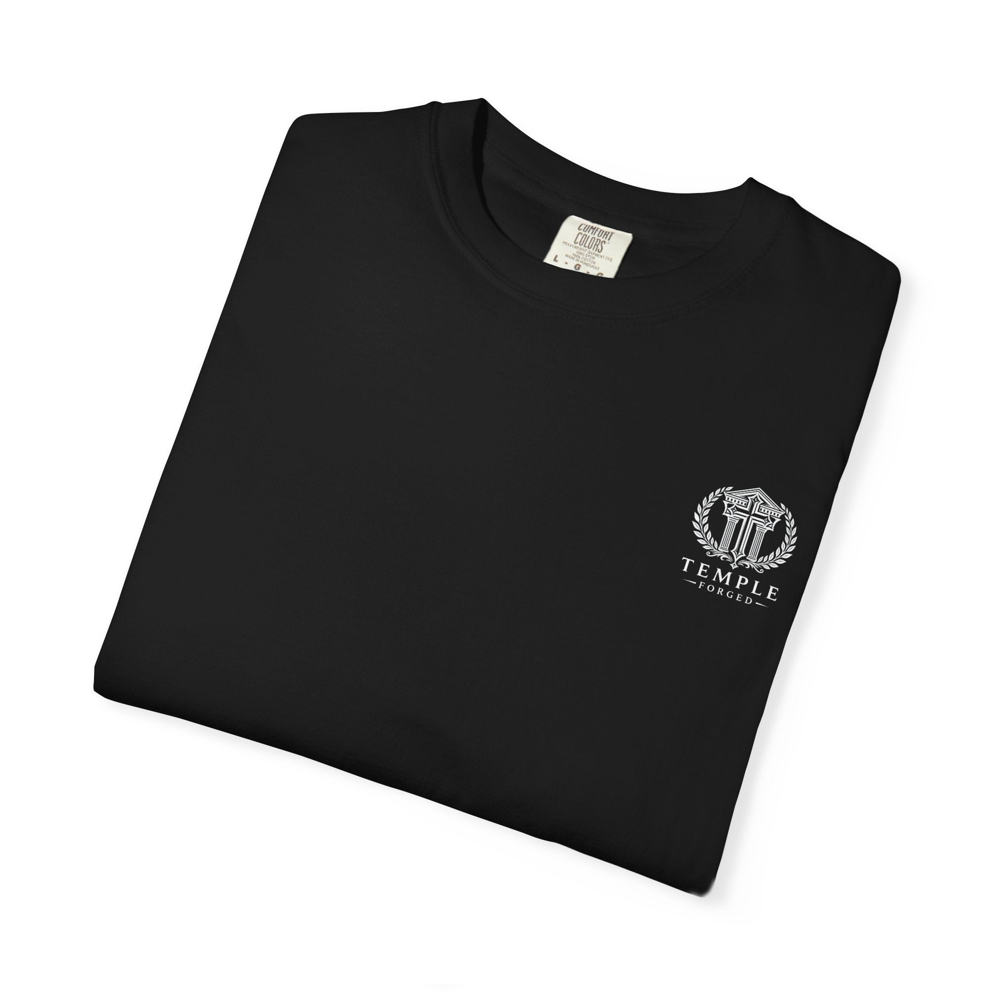 Jesus Graphic T-Shirt — Logo Front, Large Back Print