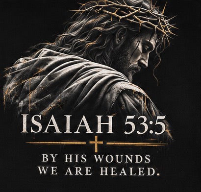 Temple Forged “By His Wounds” Isaiah 53:5 Graphic Hoodie