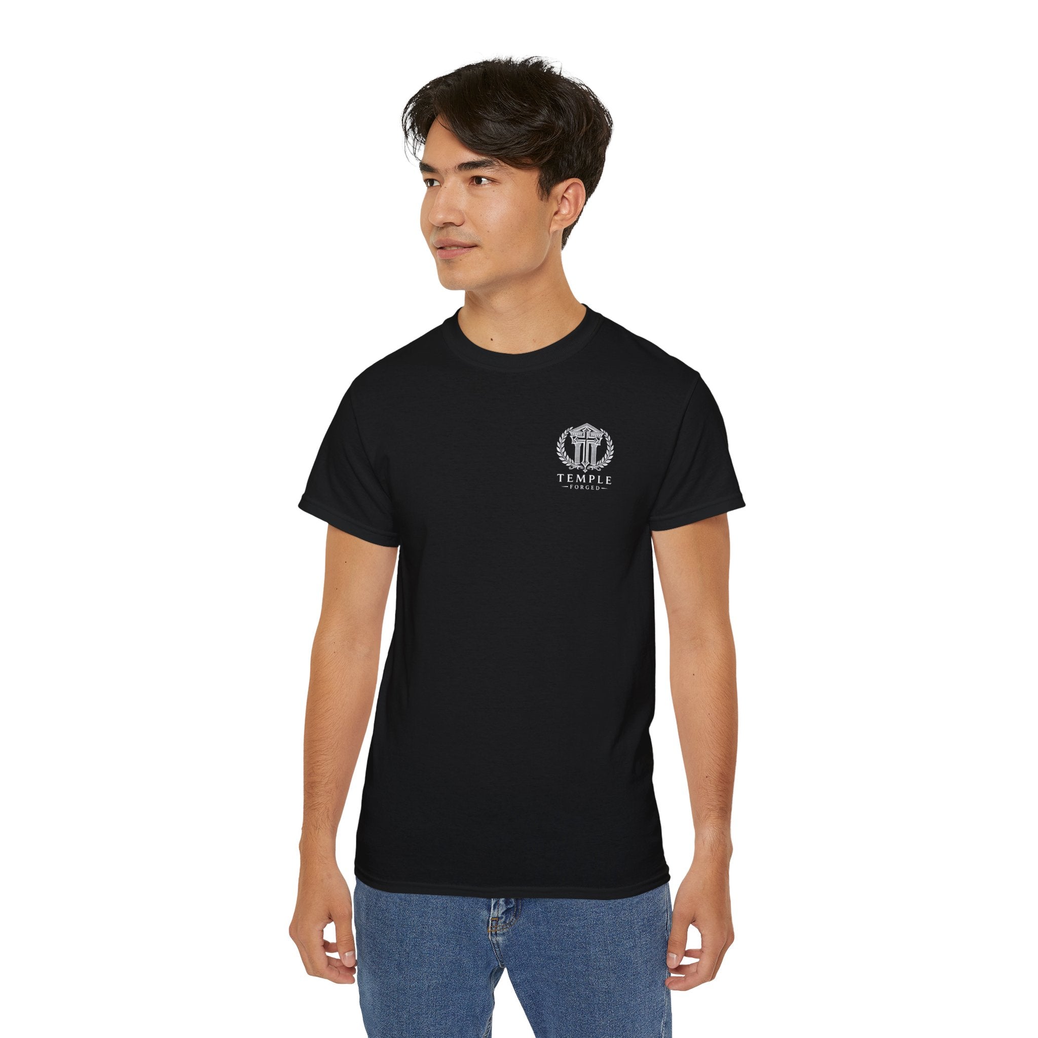 Christian Angel Wing Tee — Isaiah 40:31 Logo T‑Shirt