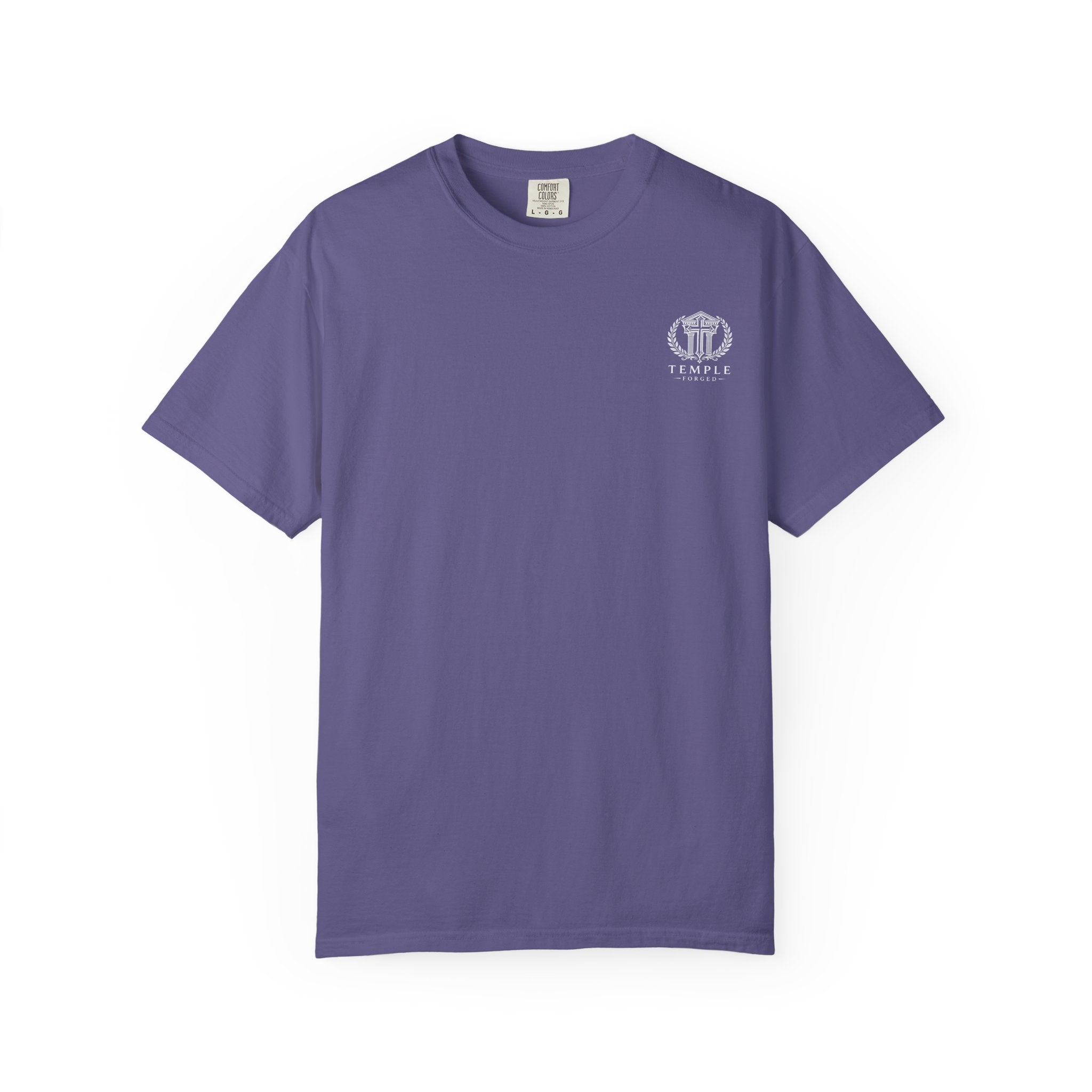 Jesus Graphic T-Shirt — Logo Front, Large Back Print