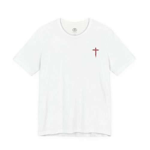 Faith Cross T-Shirt — Cross Front & Back Christian Tee