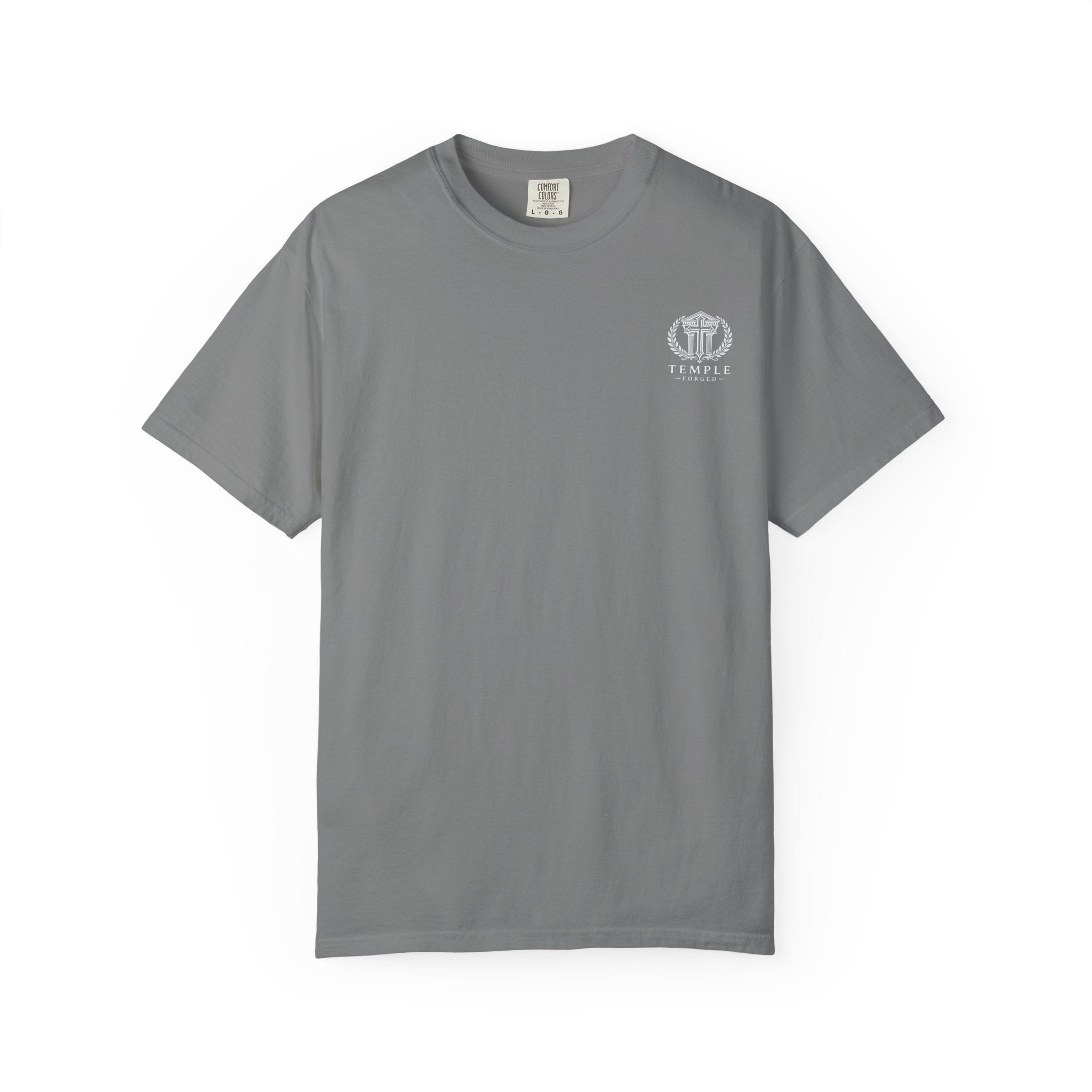 Jesus Graphic T-Shirt — Logo Front, Large Back Print
