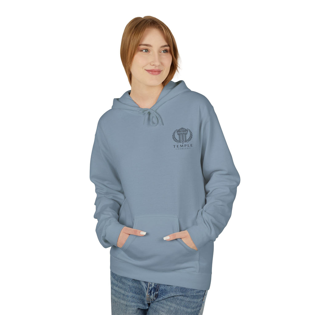 Armor of God Hoodie — Christian Cross Faith Pullover ("Put On The Full Armor of God")