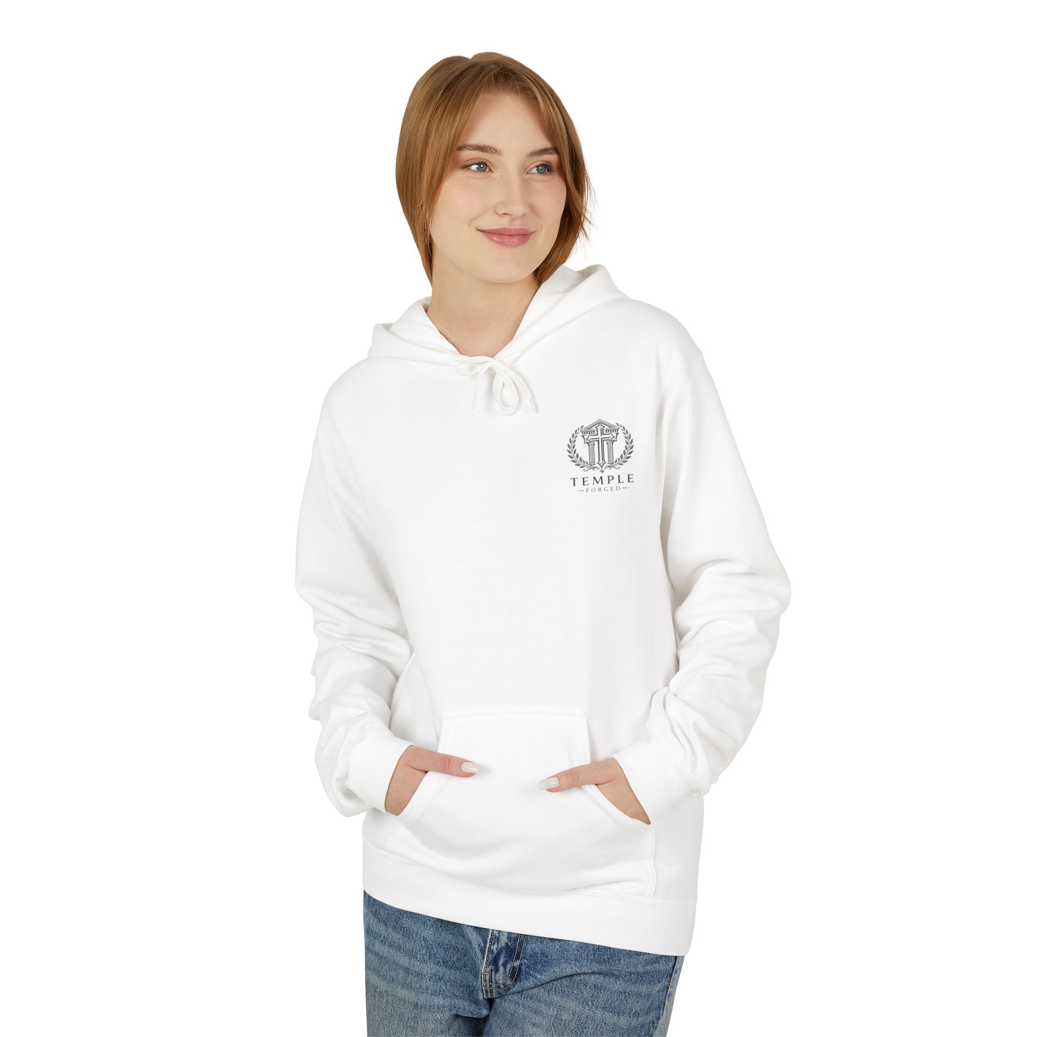 Armor of God Hoodie — Christian Cross Faith Pullover ("Put On The Full Armor of God")