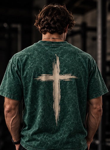 Temple Forged “Refined Cross” Vintage Wash Tee