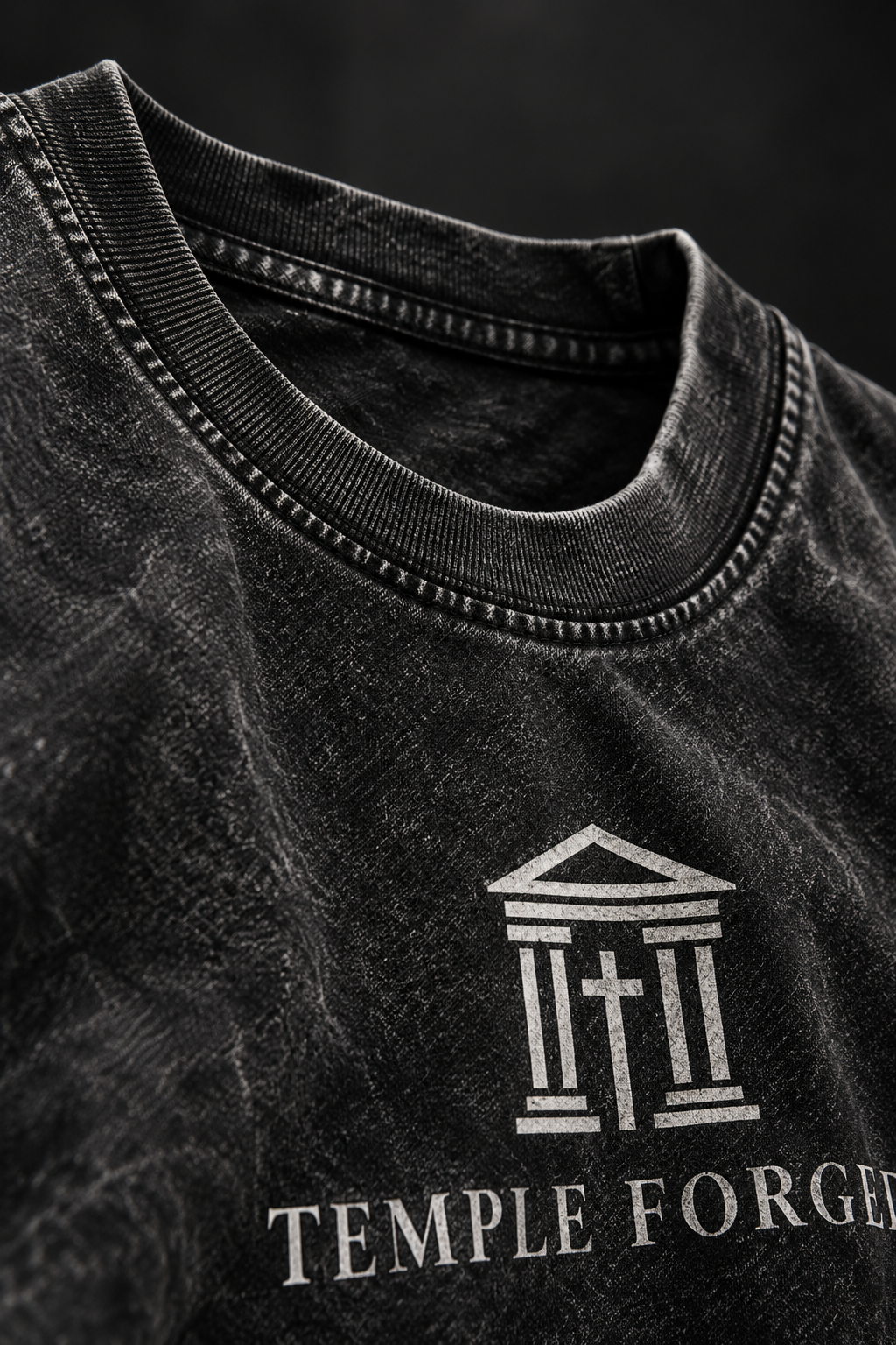 Temple Forged “Refined Cross” Vintage Wash Tee