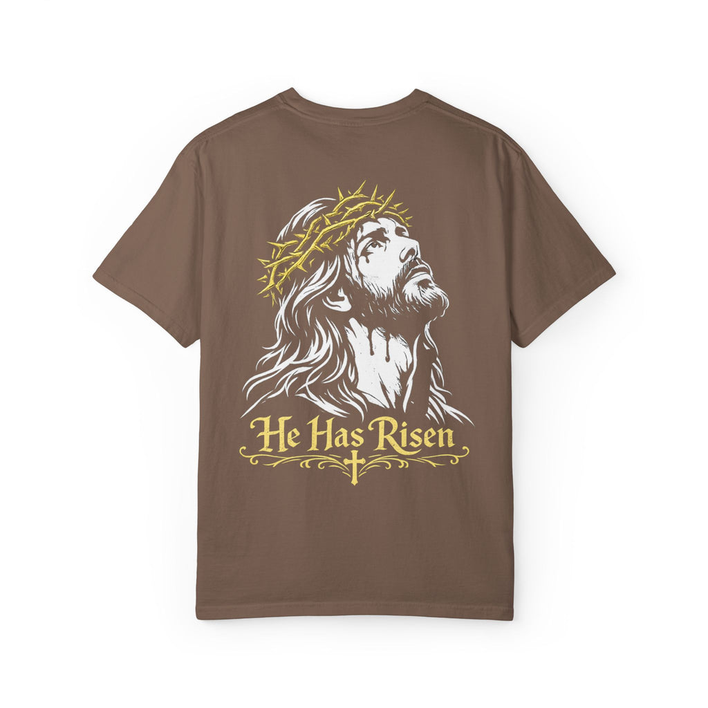 Jesus Graphic T-Shirt — Logo Front, Large Back Print
