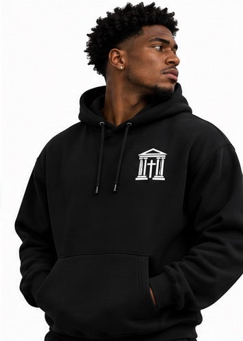“John 19:30 It Is Finished”Heavyweight Pullover Hoodie