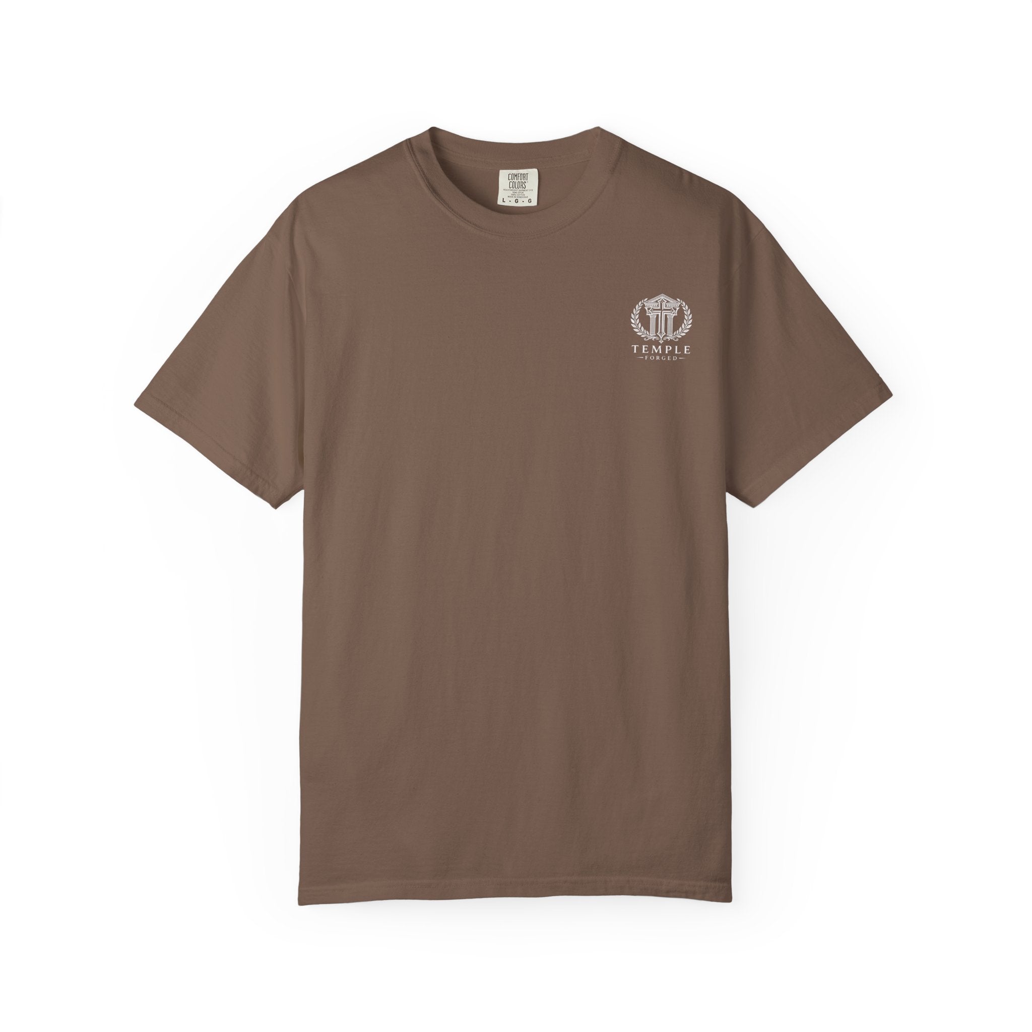 Jesus Graphic T-Shirt — Logo Front, Large Back Print