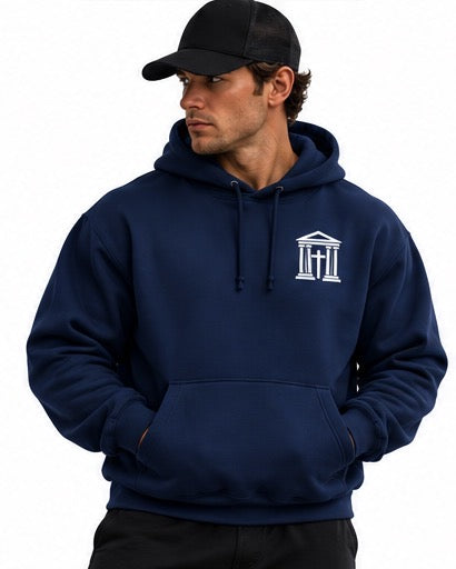 “John 19:30 It Is Finished”Heavyweight Pullover Hoodie