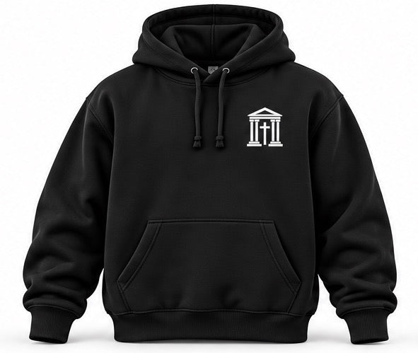 “John 19:30 It Is Finished”Heavyweight Pullover Hoodie