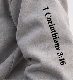 Temple Forged “God’s Temple” Snow Wash Oversized Hoodie