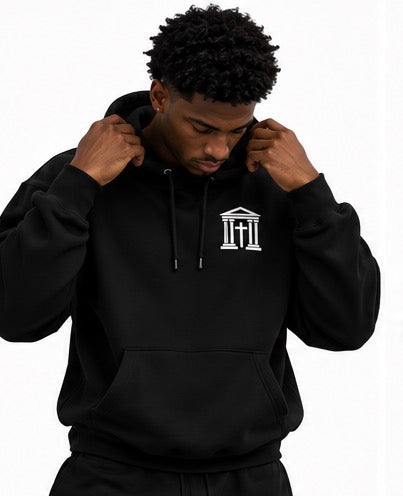 “John 19:30 It Is Finished”Heavyweight Pullover Hoodie