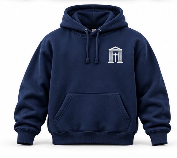 “John 19:30 It Is Finished”Heavyweight Pullover Hoodie