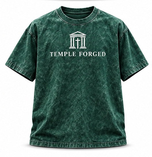Temple Forged “Refined Cross” Vintage Wash Tee
