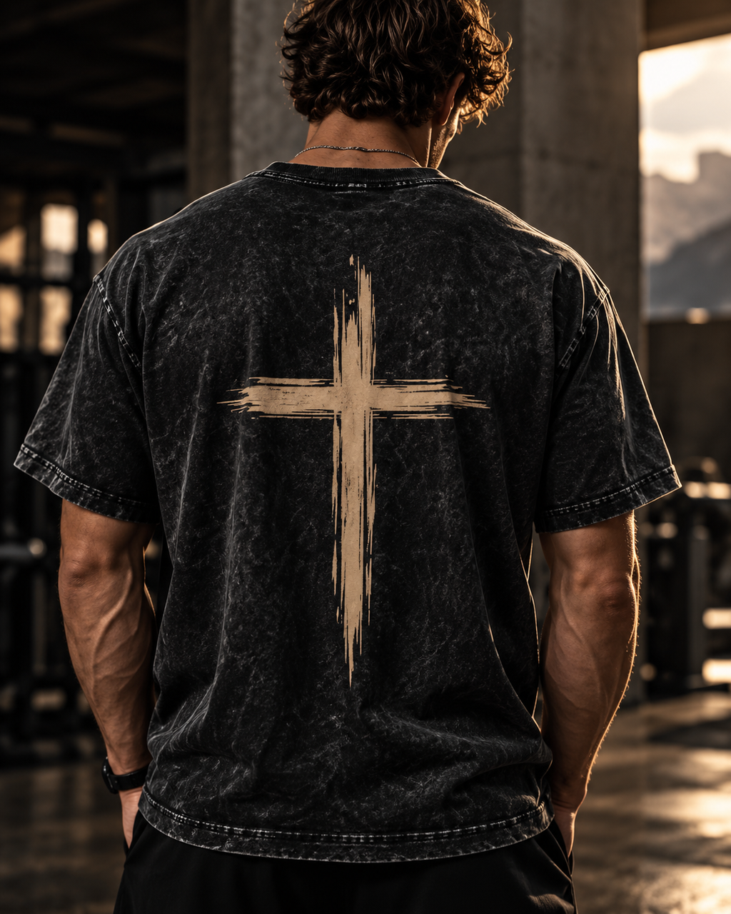 Temple Forged “Refined Cross” Vintage Wash Tee